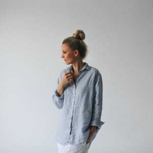 SKY LINEN SHIRT