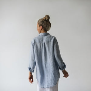 SKY LINEN SHIRT