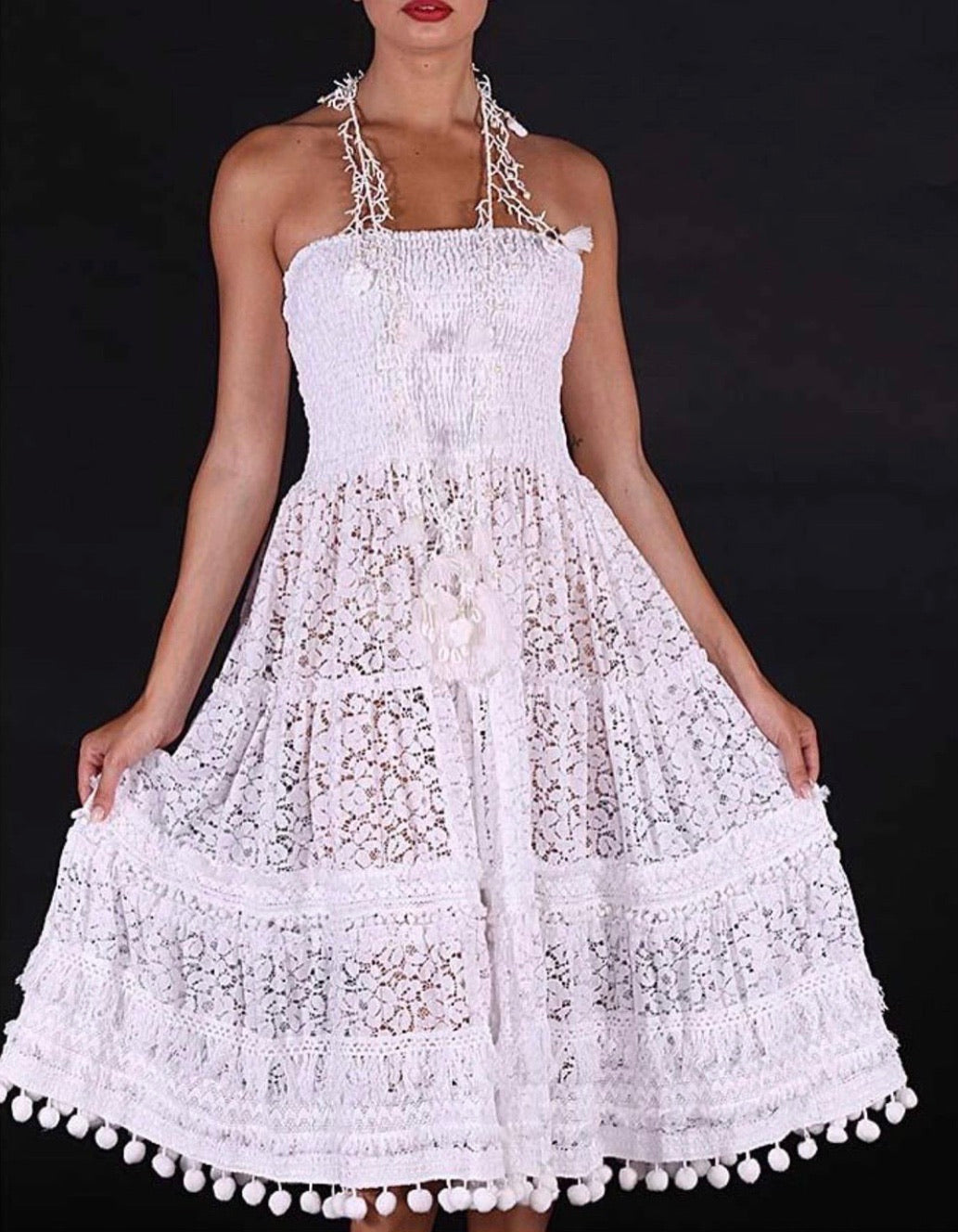 Maya lace dress